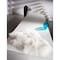 Homeroots 2.5 x 2 x 3 in. Icelandic Sheepskin Single Long-Haired Rug White 293180 - alternate 4